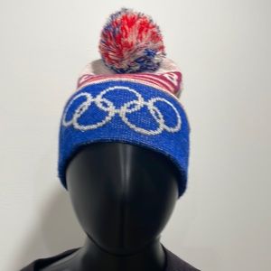Olympics ski hat.